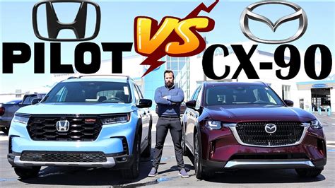 2024 Mazda CX 90 VS 2023 Honda Pilot Does Honda Even Compete YouTube