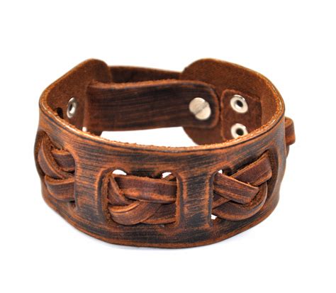 Genuine Leather Bracelet Snaps Bracelet Women Men Girl Boy Bracelet