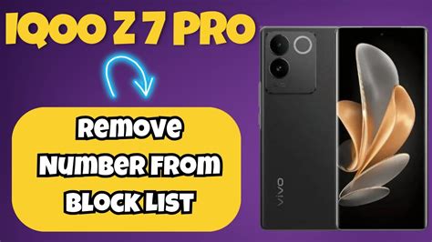 Iqoo Z Pro Remove Number From Block List How To Remove Numbers