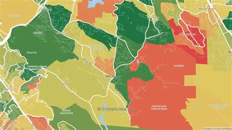 Moraga, CA Violent Crime Rates and Maps | CrimeGrade.org