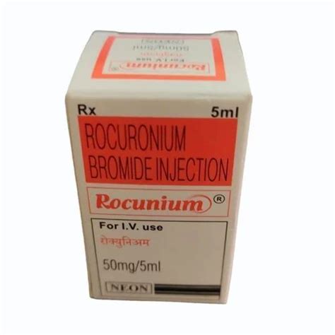 5ml Rocuronium Bromide Injection 50 Mg At Rs 480 Piece In Thane ID