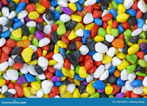 Colored Pebbles Stock Images - Image: 17421834