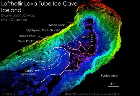 Drone Maps Icy Lava Tube In Iceland In Preparation For Cave Exploration