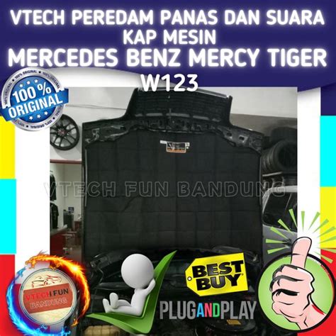 Jual Vtech Peredam Panas Dan Suara Kap Mesin Mercedes Benz Mercy Tiger