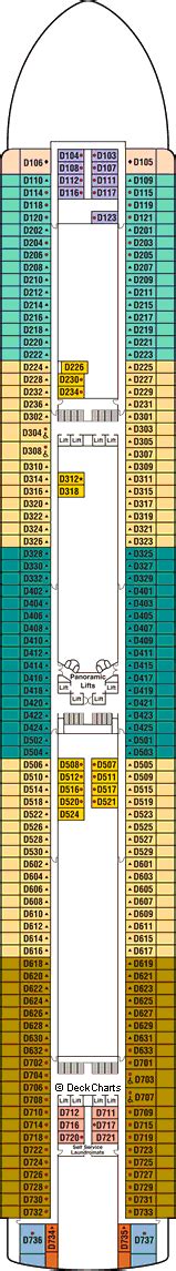 Crown Princess Deck Plans: Ship Layout, Staterooms & Map - Cruise Critic