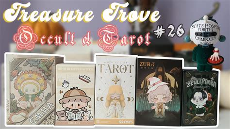 Treasure Trove 26 Occult And Tarot Blind Box Unboxing Popmart Finding