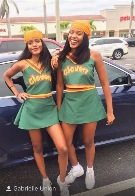 Bring It On Clovers Cheerleader Halloween Costume … | Clover cheerleader costume, 90s fancy ...