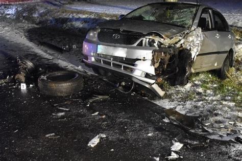 Wypadek W Dryga Ach Pijany Ksi Dz Uderzy W Auto Z Rodzin Latka