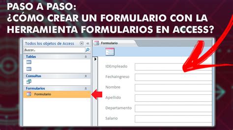 Como Hacer Un Formulario En Access Actualizado Septiembre