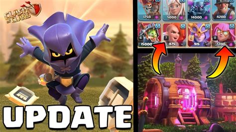 Everything Coming In The Coc Update 4 New Super Troops Headhunter