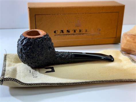 New Unsmoked Castello Sea Rock Briar Apple Kkkk Briar Pipe Ebay