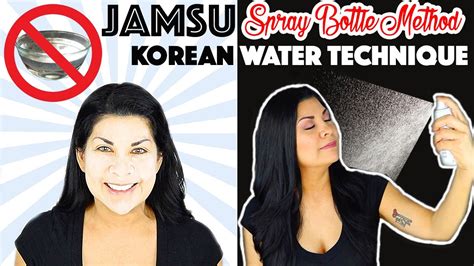 Jamsu Korean Water Dunking Hack Spray Bottle Method For Flawless