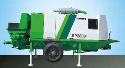 Schwing Trailer Concrete Pump At Best Price In Coimbatore By Schwing