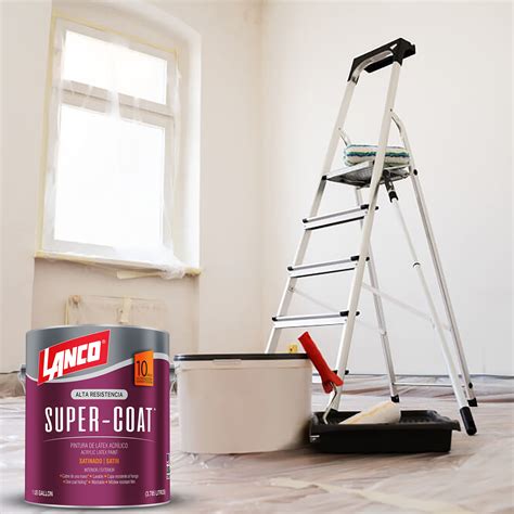 Comprar Pintura Látex Acrílica Lanco Super Coat Color Satinado 1lt Walmart Costa Rica