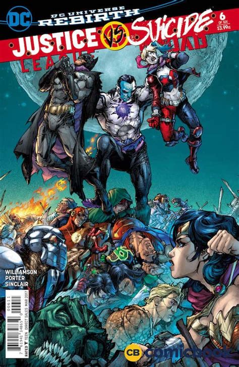 Dc Comics Rebirth Spoilers Justice League Vs Suicide Squad Has