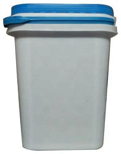 White 15 Ltr Plastic Square Container At Rs 110 Piece In Rajkot ID