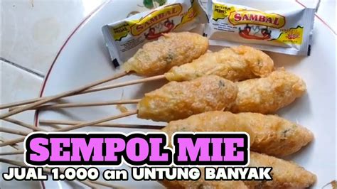 Sempol Mie Jual An Untung Banyak Pantesan Laris Manis Ternyata