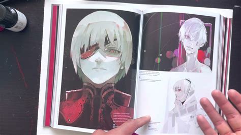 Tokyo Ghoul Re Artbook Review Illustrations Zakki Youtube