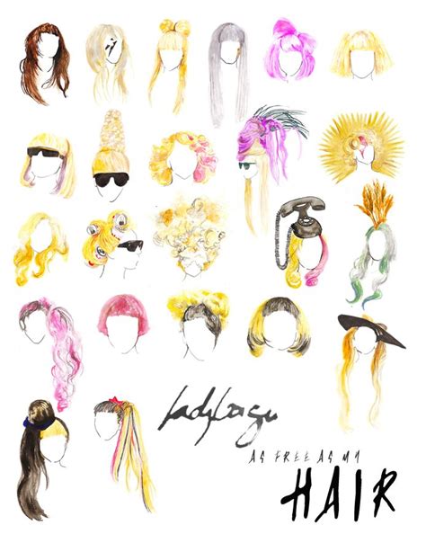 Lady Gaga As Free As My Hair By Katie Woodger On Deviantart Lady Gaga Hair Lady Gaga Lady