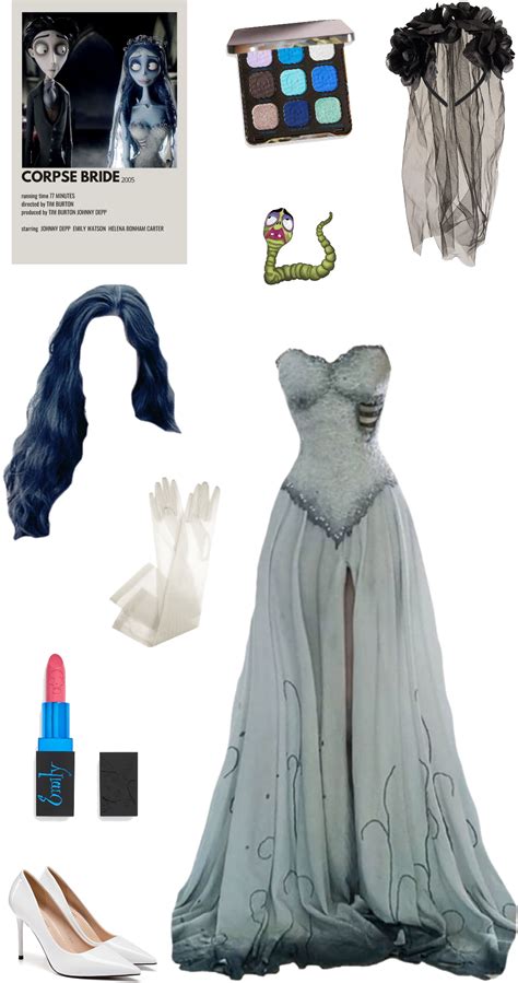 Emily Corpse Bride Outfit Shoplook