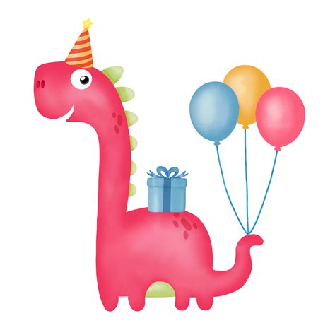 Birthday Dinosaurs Clipart