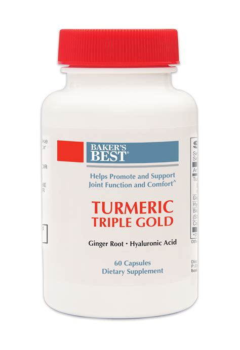 Turmeric Triple Gold Joint Health Bakers Best Health