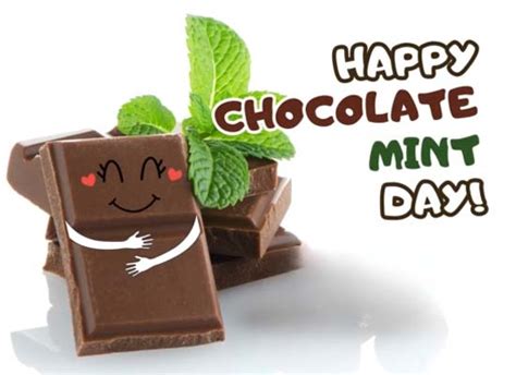 Happy Chocolate Mint Day Wishes Free Chocolate Mint Day Ecards