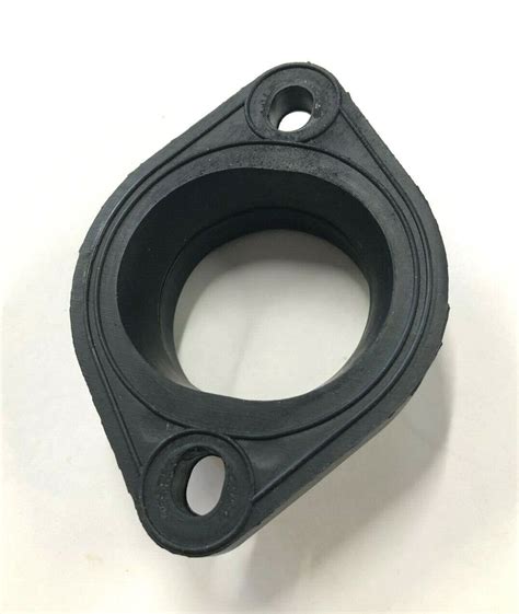 Genuine Mikuni Rubber Intake Flange Adapter HSR42 Carburetor For Harley