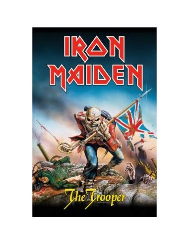 Poster Textil Oficial Iron Maiden The Trooper MetalHead Merch