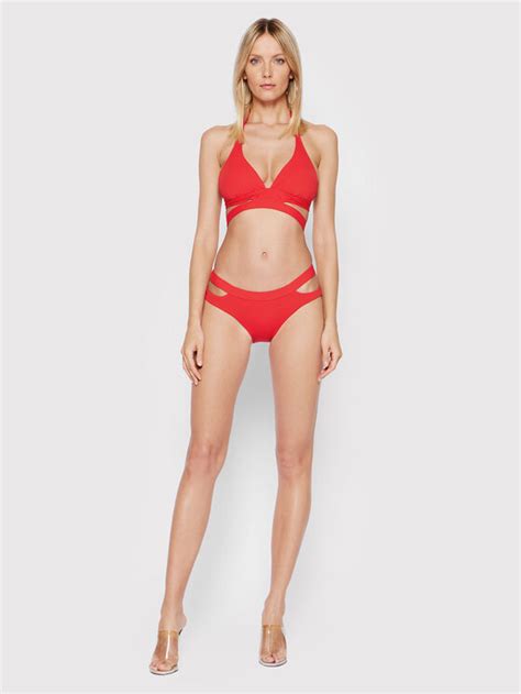 Seafolly G Ra Od Bikini S Collective Halter Czerwony Modivo Pl