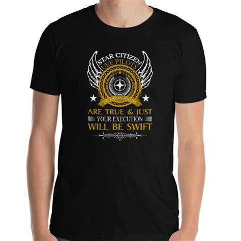 Star Citizen Shirt UEE Pilot Creed Tee Unisex Etsy