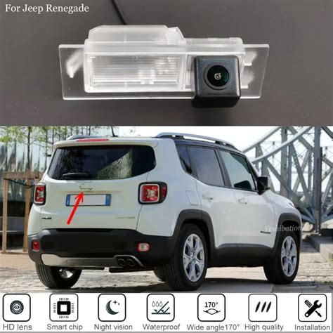 Telecamera Posteriore Per Auto Per Jeep Renegade Ccd