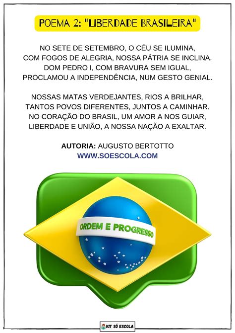 Poema Sobre A Independência Do Brasil