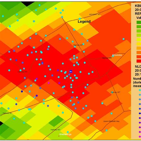 NEXRAD Level-III Tornado Vortex Signature and Reflectivity Data ...