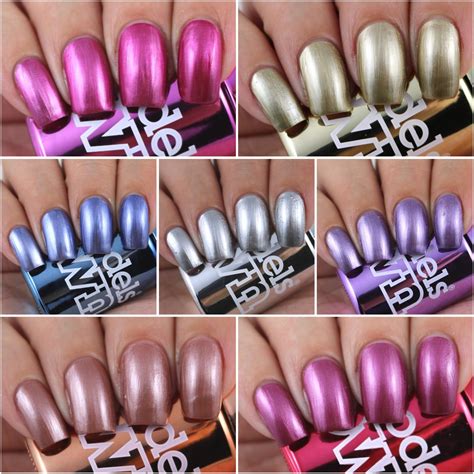 Models Own Colour Chrome Collection Swatches Review By Olivia Jade