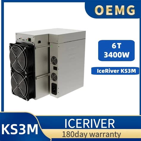 New IceRiver Miner KS3M 6TH S 3400W H KAS Coin Asic Mining Machine