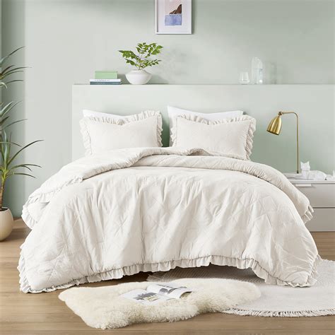 510 Design Phoebe Diamond Quilted Ruffle Edge Comforter Set And Reviews