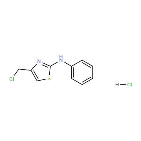 41981 20 8 4 Chloromethyl N Phenyl 1 3 Thiazol 2 Amine Hydrochloride