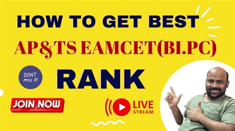 How To Get Best AP TS EAMCET Bi PC Rank 2023 Eamcet Rootsacademy