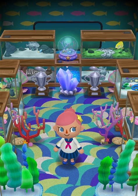 My Little Aquarium In My Camper At Animal Crossing Pocket Camp 💦🐠🐬💦