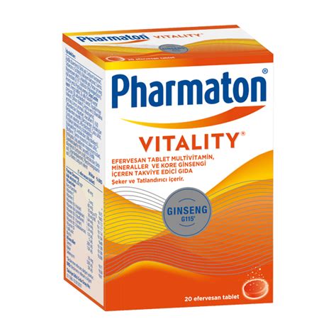 Pharmaton | Ginseng G115®'li Pharmaton® Multivitamin