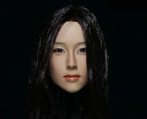 Head Sculpt KUMIK Hot Sideshow Toys TTL Enterbay Custom Female Girl In Action Toy