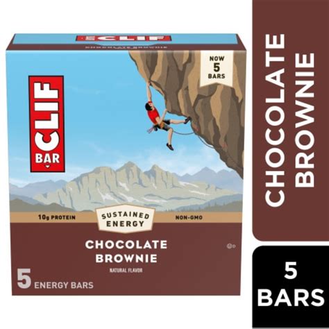 Clif Bar Chocolate Brownie Energy Bars Ct Kroger