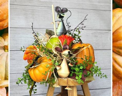 Fall Centerpiece Fall Floral Centerpiece Fall Arrangement - Etsy