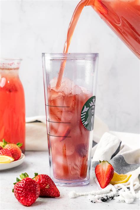 Starbucks Strawberry Acai Refresher Copycat Dinner Then Dessert