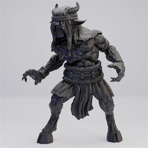 Hot Goblin レングの男C ミニチュア ホットゴブリン 獣人 野蛮