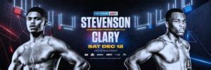 ESPN Offers Extensive Stevenson Vs Clary Fight Week Programming ESPN