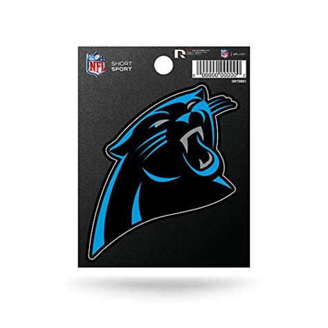 Rico Industries Die Cut Carolina Panthers Sticker Sports Hard Hats