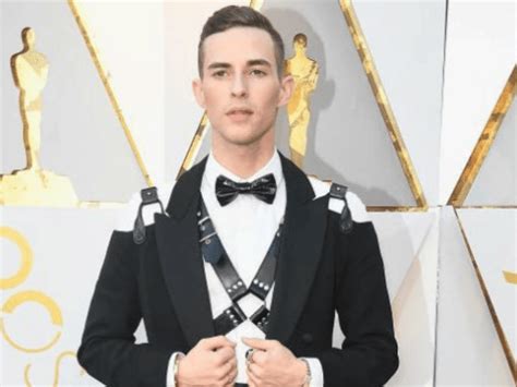 Gay U S Olympian Adam Rippon Wears Leather Harness Tux To Oscars