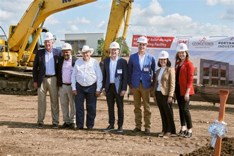 Gaf Energy Breaks Ground On Texas Roofing Plant Industryselect®